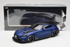 Mercedes AMG GT C190 Black Series Spectral Blue Magno Minichamps 1:18 155032021 Metal — billede 6 af 6