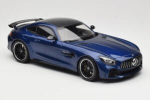 Mercedes AMG GT R C190 AMG Solarbeam Yellow Metallic Minichamps 1:18 155036022 Metal — billede 4 af 6