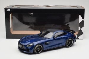 Mercedes AMG GT R C190 AMG Solarbeam Yellow Metallic Minichamps 1:18 155036022 Metal — billede 6 af 6