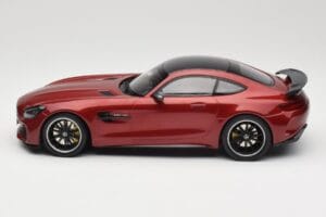Mercedes AMG GT R C190 Jupiter Red Metallic Minichamps 1:18 155036027 Metal — billede 3 af 6