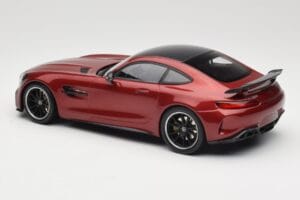 Mercedes AMG GT R C190 Jupiter Red Metallic Minichamps 1:18 155036027 Metal — billede 5 af 6