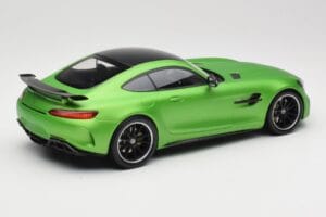 Mercedes AMG GT R C190 Mat Grøn Minichamps 1:18 155036020 Metal — billede 2 af 6
