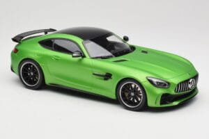 Mercedes AMG GT R C190 Mat Grøn Minichamps 1:18 155036020 Metal — billede 4 af 6