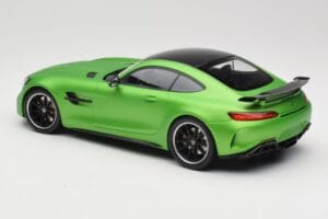 Mercedes AMG GT R C190 Mat Grøn Minichamps 1:18 155036020 Metal — billede 5 af 6