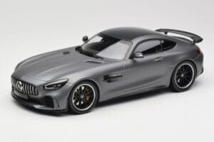 Mercedes AMG GT R C190 Mat Grå Metallic Minichamps 1:18 155036026 Metal