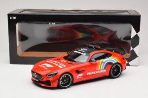 Mercedes AMG GT R C190 Safety Car F1 Mugello GP 2020 Minichamps 1:18 155036094 Metal — billede 6 af 6