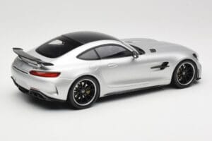 Mercedes AMG GT R C190 Sølv Minichamps 1:18 155036025 Metal — billede 2 af 6