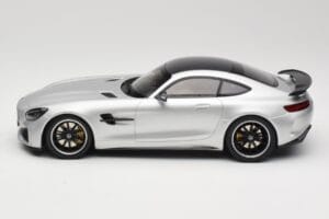 Mercedes AMG GT R C190 Sølv Minichamps 1:18 155036025 Metal — billede 3 af 6