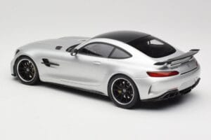 Mercedes AMG GT R C190 Sølv Minichamps 1:18 155036025 Metal — billede 5 af 6