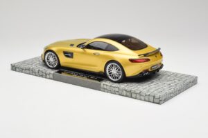 Mercedes Brabus AMG GT S C190 600 Desert Guld Minichamps 1:18 107032522 Metal — billede 5 af 6