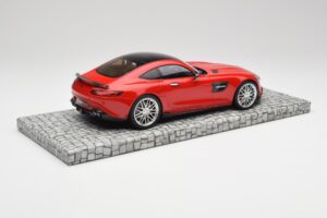 Mercedes Brabus AMG GT S C190 600 Mars Rød Minichamps 1:18 107032521 Metal — billede 2 af 6