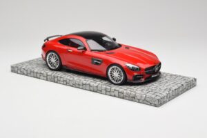 Mercedes Brabus AMG GT S C190 600 Mars Rød Minichamps 1:18 107032521 Metal — billede 4 af 6
