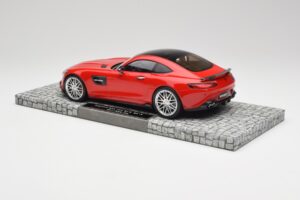 Mercedes Brabus AMG GT S C190 600 Mars Rød Minichamps 1:18 107032521 Metal — billede 5 af 6