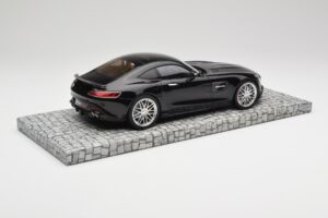 Mercedes Brabus AMG GT S C190 Obsidian Sort Minichamps 1:18 107032520 Metal — billede 2 af 6