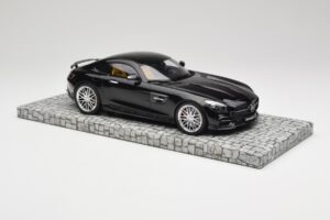Mercedes Brabus AMG GT S C190 Obsidian Sort Minichamps 1:18 107032520 Metal — billede 4 af 6