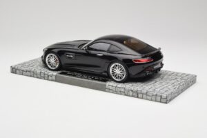 Mercedes Brabus AMG GT S C190 Obsidian Sort Minichamps 1:18 107032520 Metal — billede 5 af 6