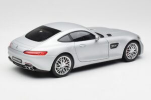 Mercedes AMG GT S C190 Designo Iridium Sølv Magno Norev 1:18 B66960485 Metal — billede 3 af 8