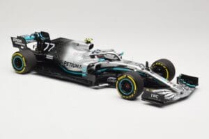 Mercedes AMG Petronas Motorsport W10 #77 V. Bottas 2nd Place Chinese GP 2019 Minichamps 1:18 110190377 Metal — billede 4 af 6
