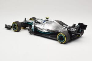 Mercedes AMG Petronas Motorsport W10 #77 V. Bottas 2nd Place Chinese GP 2019 Minichamps 1:18 110190377 Metal — billede 5 af 6