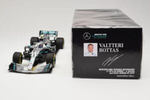Mercedes AMG Petronas Motorsport W10 #77 V. Bottas 2nd Place Chinese GP 2019 Minichamps 1:18 110190377 Metal — billede 6 af 6
