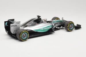 Mercedes AMG Petronas W06 Hybrid #44 L. Hamilton F1 World Champion 2015 Minichamps 1:18 186150044 Metal — billede 2 af 6