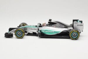 Mercedes AMG Petronas W06 Hybrid #44 L. Hamilton F1 World Champion 2015 Minichamps 1:18 186150044 Metal — billede 3 af 6