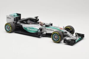 Mercedes AMG Petronas W06 Hybrid #44 L. Hamilton F1 World Champion 2015 Minichamps 1:18 186150044 Metal — billede 4 af 6