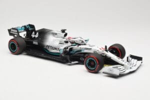 Mercedes AMG Petronas W10 #44 L. Hamilton Winner German GP 2019 Minichamps 1:18 110191144 Metal — billede 4 af 6