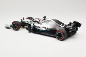 Mercedes AMG Petronas W10 #44 L. Hamilton Winner German GP 2019 Minichamps 1:18 110191144 Metal — billede 5 af 6