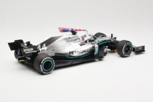Mercedes AMG Petronas W10 #44 L. Hamilton Winner British GP 2019 Minichamps 1:18 110191044 Metal — billede 2 af 6