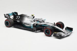 Mercedes AMG Petronas W10 #77 V. Bottas British GP 2019 Minichamps 1:18 110191077 Metal — billede 4 af 6