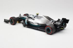 Mercedes AMG Petronas W10 #77 V. Bottas British GP 2019 Minichamps 1:18 110191077 Metal — billede 5 af 6