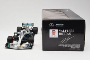 Mercedes AMG Petronas W10 #77 V. Bottas British GP 2019 Minichamps 1:18 110191077 Metal — billede 6 af 6