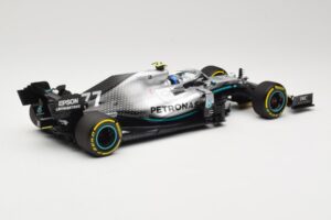 Mercedes AMG Petronas W10 #77 V. Bottas Winner USA GP 2019 Minichamps 1:18 110191877 Metal — billede 2 af 6