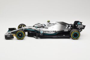 Mercedes AMG Petronas W10 #77 V. Bottas Winner USA GP 2019 Minichamps 1:18 110191877 Metal — billede 3 af 6
