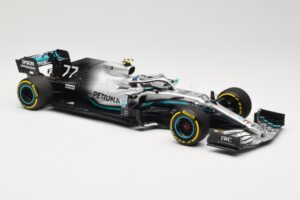 Mercedes AMG Petronas W10 #77 V. Bottas Winner USA GP 2019 Minichamps 1:18 110191877 Metal — billede 4 af 6