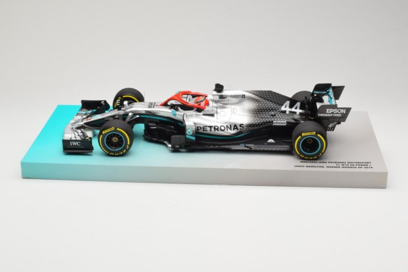 Mercedes AMG Petronas W10 EQ Power+ #44 L. Hamilton Monaco GP Winner 2019 Minichamps 1:18 113190644 Metal