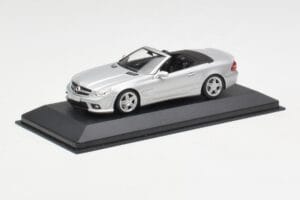 Mercedes AMG SL63 R230 Sølv Wheels Type 2 Minichamps 1:43 SL63001 Metal — billede 2 af 4