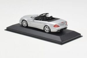 Mercedes AMG SL63 R230 Sølv Wheels Type 2 Minichamps 1:43 SL63001 Metal — billede 3 af 4