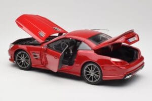 Mercedes AMG SL 63 R231 Rød Maisto 1:18 36199 Metal — billede 5 af 8