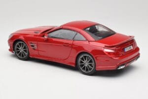 Mercedes AMG SL 63 R231 Rød Maisto 1:18 36199 Metal — billede 7 af 8