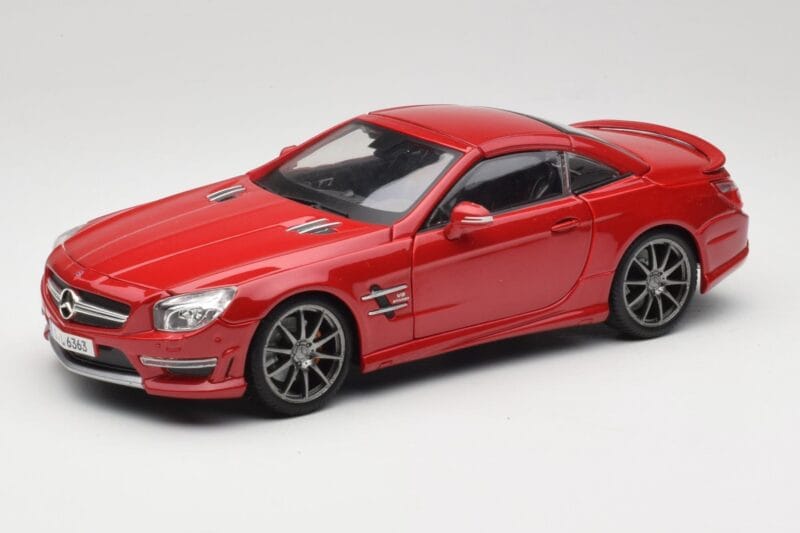 Mercedes AMG SL 63 R231 Rød Maisto 1:18 36199 Metal
