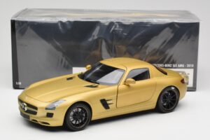Mercedes AMG SLS C197 Guld Minichamps 1:18 100039024 Metal — billede 8 af 8