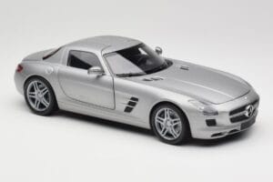 Mercedes AMG SLS C197 Grey Metallic Minichamps 1:18 100039025 Metal — billede 6 af 8