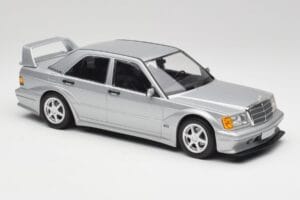 Mercedes 190E W201 2.5-16 EVO 2 Astral Sølv Metallic Minichamps 1:18 155036101 Metal — billede 4 af 6