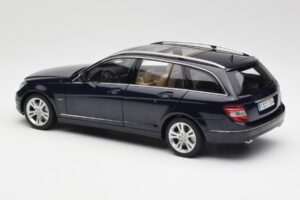 Mercedes C-Class S204 T-Modell Tanzanite Blå AUTOart 1:18 B66962352 Metal — billede 7 af 8