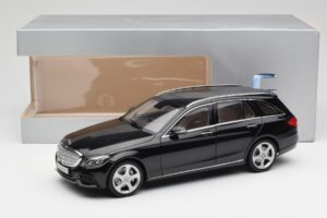 Mercedes C-Class S205 T-Modell Sort Norev 1:18 B66960259 Metal — billede 8 af 8