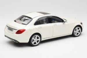 Mercedes C-Class W205 Diamond Hvid Metallic Norev 1:18 B66960256 Metal — billede 3 af 8