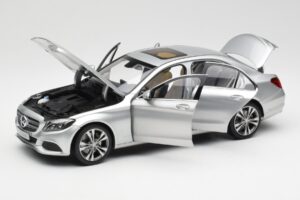 Mercedes C-Class W205 Iridium Sølv Metallic Norev 1:18 B66960253 Metal — billede 2 af 8