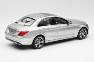 Mercedes C-Class W205 Iridium Sølv Metallic Norev 1:18 B66960253 Metal — billede 3 af 8